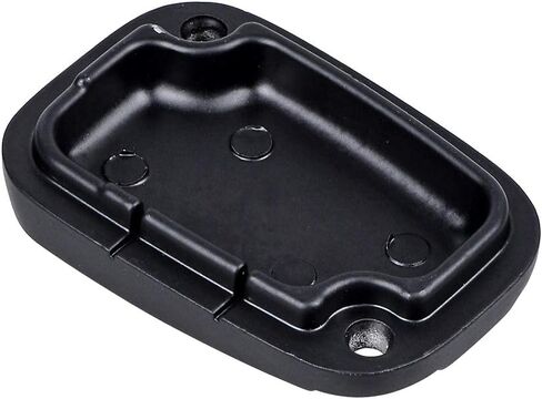 Contrast CNC Brake Master Cylinder Cover Reservoir Cap Compatible with 08-17 Harley Road King Street Electra Glide 09-13 Trike in Saudi Arabia