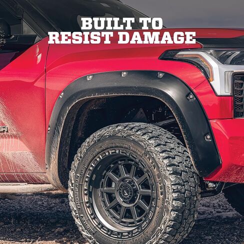 أجش بطانات الحاجز مشاعل نمط الجيب | يناسب 2024-2026 فورد F-250 سوبر ديوتي؛ 2024-2026 فورد F-350 سوبر ديوتي | أمامي وخلفي، 4 قطع. أسود | 2802969 in Kuwait