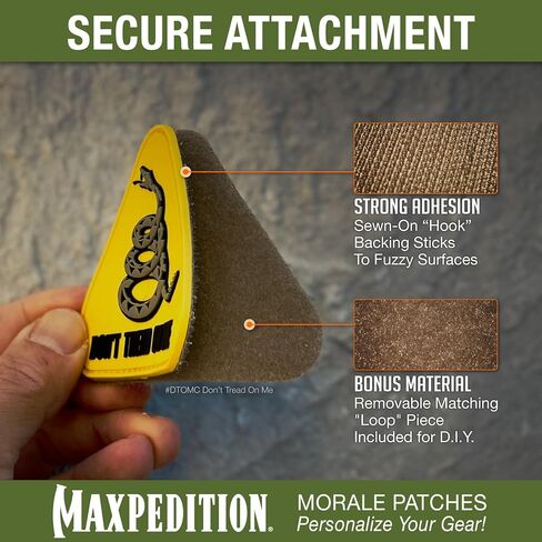 Maxpedition Gear Don't Tread on Me Patch in Saudi Arabia