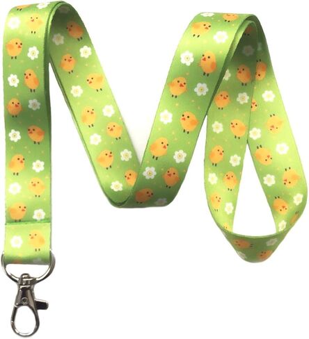 Easter Themed Lanyard Key Chain Id Badge Holder (Easter Eggs) in Saudi Arabia