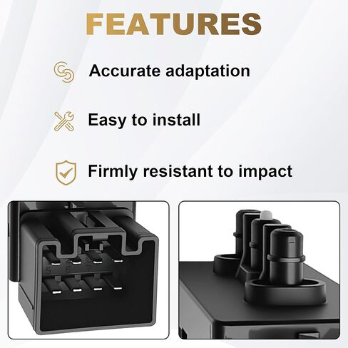 Partsflow 6-Way Power Seat Switch Driver Side Passenger Side Compatible with 2005-2019 Ford Lincoln Mercury 9L3Z14A701A 5F9Z-14A701-AA PSW5 1S9085 SW7258 SW6550 in Saudi Arabia