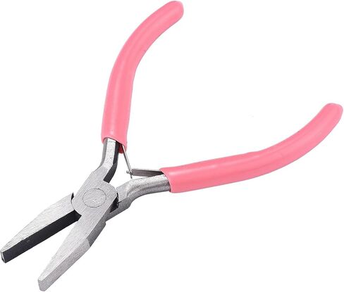 1Pc Carbon Steel Round Nose Pliers 4.5 Inch Small Jewelry Pliers Hand Tools for Jewelry Repair Wire Wrapping Crafts Making Supplies in Saudi Arabia