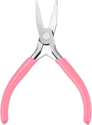 1Pc Carbon Steel Round Nose Pliers 4.5 Inch Small Jewelry Pliers Hand Tools for Jewelry Repair Wire Wrapping Crafts Making Supplies in Saudi Arabia