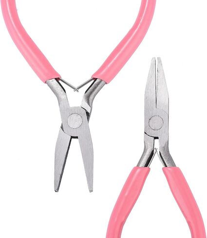 1Pc Carbon Steel Round Nose Pliers 4.5 Inch Small Jewelry Pliers Hand Tools for Jewelry Repair Wire Wrapping Crafts Making Supplies in Saudi Arabia