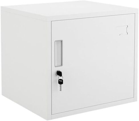 File Cabinet Small Single-Door Locking File Cabinets Desktop Iron Short Cabinet Office Data Storage Cabinet Password Storage Cabinet Office Cabinet in Saudi Arabia