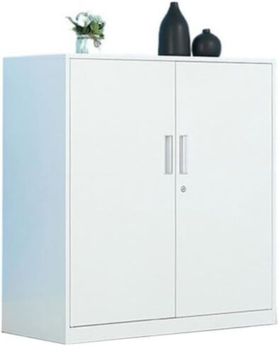 File Cabinet Office File Cabinet with Lock File Information Storage Cabinet 1mm Thickness Iron Cabinet Home Balcony Tool Storage Cabinet Office Cabinet(Black) in Saudi Arabia
