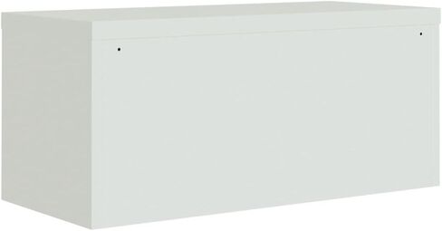 File Cabinet Light Gray 35.4"x15.7"x86.6" Steel, Office Storage in Saudi Arabia