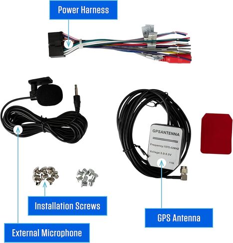 Jensen J3CA7W مقاس 7 بوصات معتمد من Apple CarPlay Android Auto سلكي أو لاسلكي | راديو ستيريو للسيارة بشاشة لمس مزدوجة DIN | بلوتوث | إدخال الكاميرا الاحتياطية | تشغيل وشحن USB in Kuwait