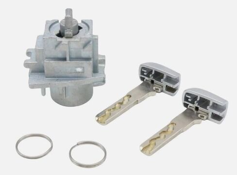 Front Left Door Lock Cylinder with Key 68312198AA for Jeep Compass 2017-2025 in Saudi Arabia