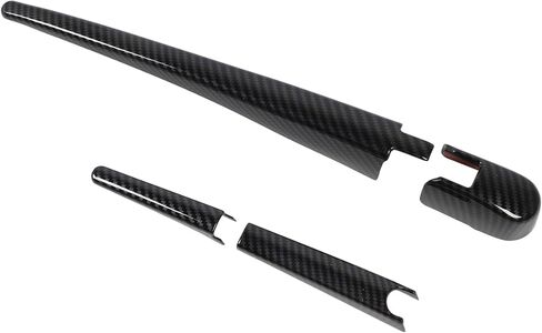 Tbest Rear Window Wiper Cover Carbon Fiber Pattern Trim Protector Replacement for BT 2020 2023 ABS Material Easy Install in Saudi Arabia