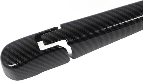 Tbest Rear Window Wiper Cover Carbon Fiber Pattern Trim Protector Replacement for BT 2020 2023 ABS Material Easy Install in Saudi Arabia