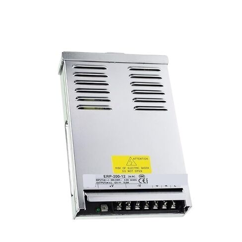 1 قطعة ERP-200 ERP-200-12 ERP-200-24 تحويل التيار الكهربائي ERP-200-12/24V LED غير نافذ للمطر تحويل التيار الكهربائي 200 واط (ERP-200-12V 16.8A) in Saudi Arabia