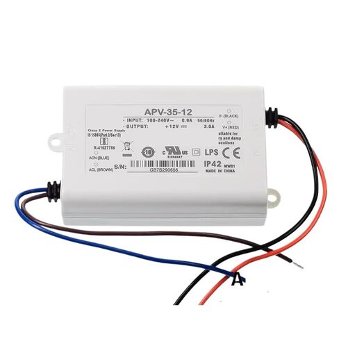 1 قطعة APV-35 سلسلة 5 فولت/12 فولت/15 فولت/24 فولت تصميم الجهد المستمر 35 واط إخراج واحد LED تحويل التيار الكهربائي (APV-35-5V) in Saudi Arabia