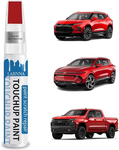 Sterling Gray Metallic(GXD/WA130H) Touch Up Paint for Chevrolet-Exact Match 2 in 1 touchup Paint Pen for Chips and Nicks Repair Car Paint Scratch Repair Kit in Saudi Arabia