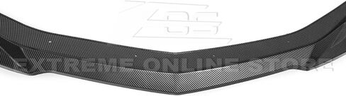 بديل جديد لسيارة شيفروليه كامارو SS 2016-2022 2019-2022 شيفروليه كامارو LT LS RS | ZL1 Style المصد الأمامي الشفة السفلية الفاصل (ألياف الكربون) in Saudi Arabia