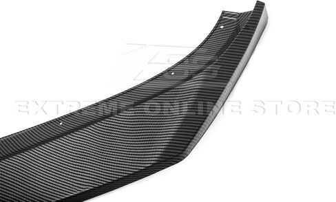 بديل جديد لسيارة شيفروليه كامارو SS 2016-2022 2019-2022 شيفروليه كامارو LT LS RS | ZL1 Style المصد الأمامي الشفة السفلية الفاصل (ألياف الكربون) in Saudi Arabia