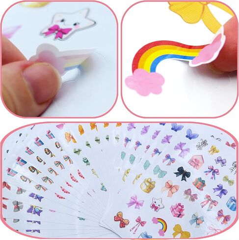 Crown Stickers 645count Princess Tiaras King Theme Crown Sticker Reward Water Bottle Laptop Scrapbook DIY Vinyl Queen Royalty Hat Party Favors Party Decoration in Saudi Arabia