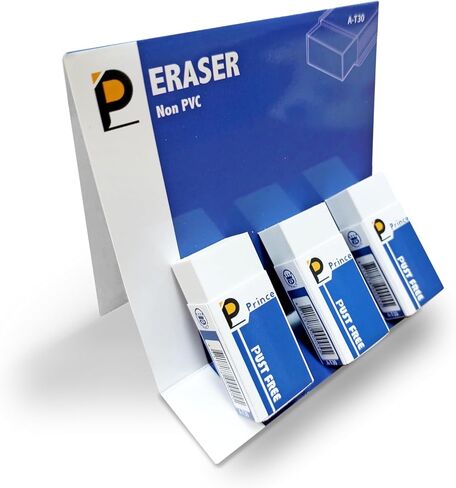 مجموعة من 3 محايات كبيرة من برنس، محايات كبيرة خالية من التلطيخ TPE صديقة للبيئة وغير PVC، مسح ناعم ونظيف للاختبارات والواجبات المنزلية والرسم الفني واللوازم المدرسية والمهام المكتبية in Kuwait