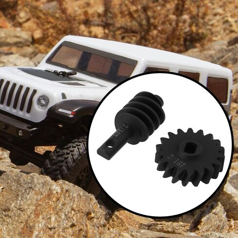 تروس فولاذية ذات محور تفاضلي 18T متوافقة مع المحور SCX24 AX24 C10 JLU Gladiator Bronco Deadbolt 1/24 RC in Kuwait