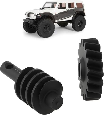 تروس فولاذية ذات محور تفاضلي 18T متوافقة مع المحور SCX24 AX24 C10 JLU Gladiator Bronco Deadbolt 1/24 RC in Kuwait