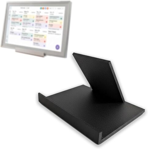 for Skylight Calendar Stand, Freestanding Desk Mount Holder for Skylight Calendar Max 27 Inch, Desktop Holder, Stable Base for Digital Calendar, Tool-Free Wall Mount Alternative (Black) in Saudi Arabia