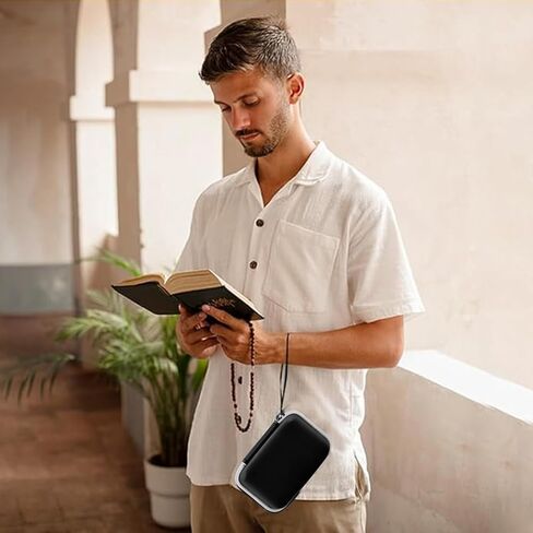 حقيبة حمل السفر Leayjeen متوافقة مع Wonder Bible NIV- مشغل الكتاب المقدس الصوتي الناطق (الإصدار الدولي الجديد) (الجراب فقط) (أزرق) in Kuwait