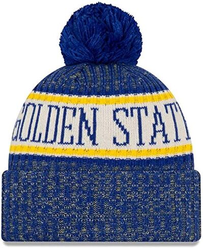قبعة New Era NBA Sideline Sport Knit Winter Pom Knit قبعة صغيرة مقاس واحد يناسب الجميع in Kuwait