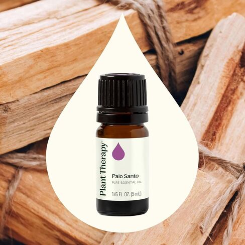 Plant Therapy Palo Santo Essential Oil 100% Pure, Undiluted, Natural Aromatherapy, Therapeutic Grade 10 mL (1/3 oz) in Saudi Arabia