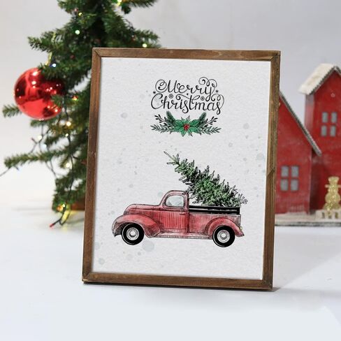 Christmas Gift Truck Clear Stamps for Card Making Decoration and Scrapbooking Supplies, Xmas Theme Blessing Words Transparent Rubber Stamps with Sentiment for Paper Card Photo Album Crafting Supplies in Saudi Arabia