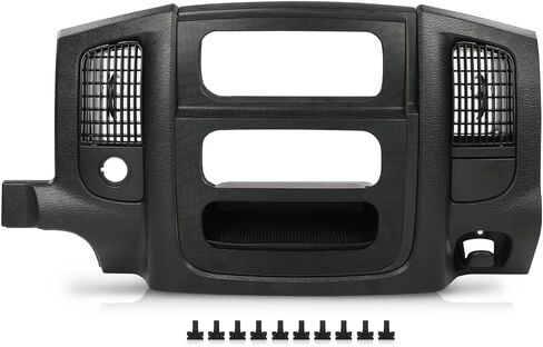 ANDPLAY Dash Center Radio Bezel Trim Panel Compatible with Dodge Ram 1500 2002-2005 Fit Dodge Ram 2500 3500 2003-2005 w/Storage Box Beige in Saudi Arabia