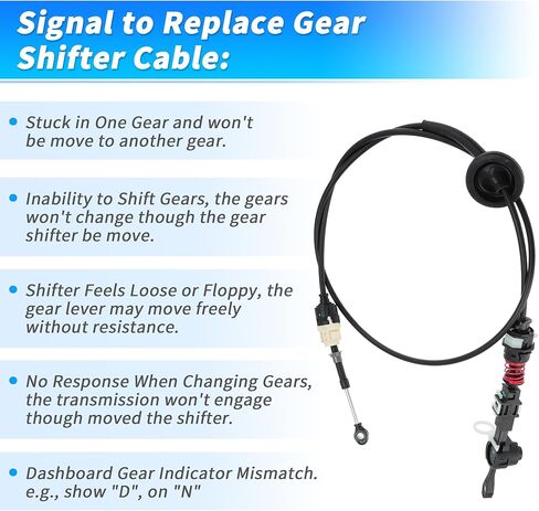 No.52107847AM Automatic Transmission Gear Shift Cable for Dodge for Ram 1500 2002-2008 for Ram 2500 3500 2003-2009 for Ram 4500 5500 2008-2010 Auto Trans Control Lever Cable in Saudi Arabia