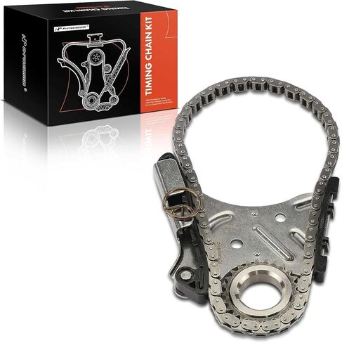 A-Premium 3PCS Engine Timing Chain Kit W/Sprocket & Tensioner Compatible with Chevrolet, Buick, Pontiac & Saturn - Malibu 07-10, Impala 06-11, Lucerne, Monte Carlo, Uplander in Saudi Arabia