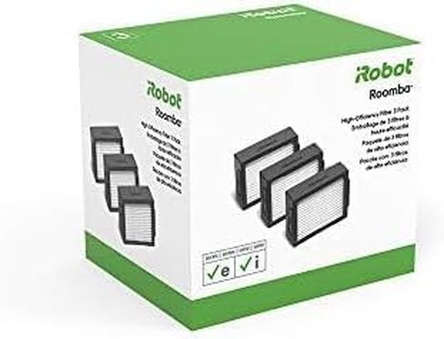 iRobot Authentic Replacement Parts- Roomba e, i, and j Series High-Efficiency Filter, (3-Pack) - 4639161 , White in Saudi Arabia