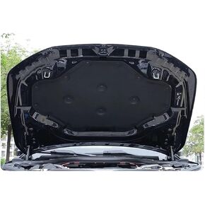 Front Hood Engine Sound Insulation Pad Soundproof Aluminum Cover Thermal Heat Insulation Mat Compatible for BMW X3 G45 2025(Type B) in Kuwait