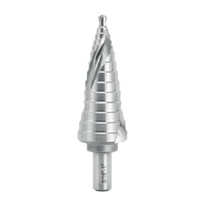 ACTOOL الصناعية HSS خطوة مثقاب 1/8 بوصة إلى 1/2 بوصة مع ساق 1/4 بوصة، مزمار حلزوني مزدوج بحجم 13 خطوة in Kuwait