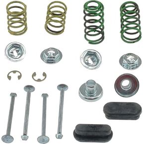 Set (1) Rear Drum Brake Shoe Hold Down Kit fits Isuzu Hombre 1998 1999 2000 2.2L l4, fits Cadillac Fleetwood 1986 5.0L V8 in Kuwait