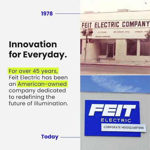 Feit Electric A19 LED Light Bulbs, 60W Equivalent, Non-Dimmable, 800 Lumens, E26 Standard Base, 2700k Soft White, 80 CRI, 10 Year Lifetime, Energy Efficient, 4 Pack, A800/827/10KLED/4 in Kuwait