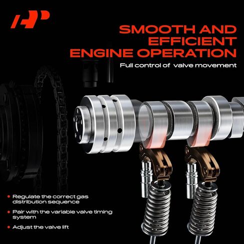 A-Premium Exhaust Engine Camshaft Compatible with Mini R58 Series Cooper 2015-2017, F54 Series Cooper Clubman 2016-2017, R60 Series Cooper Countryman 2017, 1.5L in Saudi Arabia