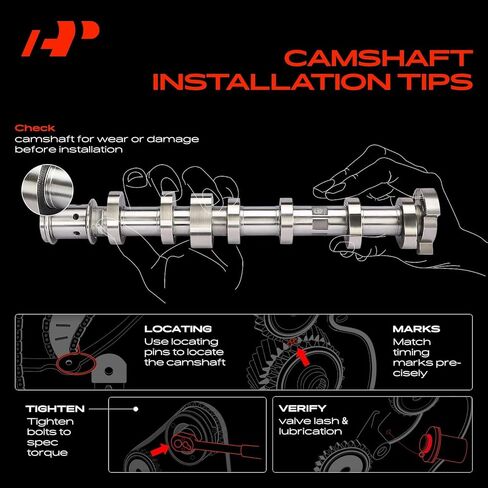 A-Premium Exhaust Engine Camshaft Compatible with Mini R58 Series Cooper 2015-2017, F54 Series Cooper Clubman 2016-2017, R60 Series Cooper Countryman 2017, 1.5L in Saudi Arabia