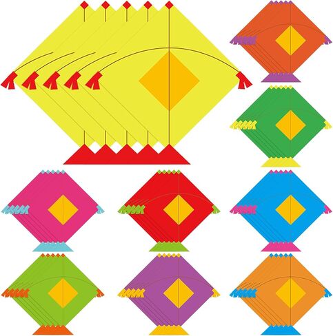 Marspark 45 جهاز كمبيوتر شخصى Lohri Paper Kites Cuts Happy Lohri خلفية ديكور هندي Haldi Mehendi ديكور الزفاف للمنزل والمكتب Makar Pongal Sankranthi in Kuwait