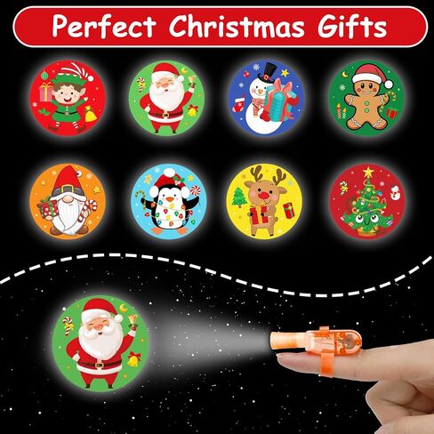 40PCS Christmas Party Favors for Kids,LED Light Up Finger Lights Toys Glow in The Dark Toys Bulk for Christmas Stocking Stuffers School Classroom Prizes Goodie Bags Stuffers Gifts in Kuwait