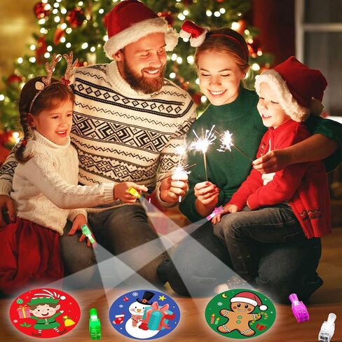 40PCS Christmas Party Favors for Kids,LED Light Up Finger Lights Toys Glow in The Dark Toys Bulk for Christmas Stocking Stuffers School Classroom Prizes Goodie Bags Stuffers Gifts in Kuwait