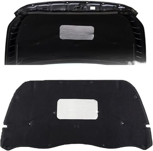 Front Engine Hood Insulation Pad Heat Sound Cotton Soundproof Mat Cover Foam Fireproof，Compatible With Toyota Cruiser FJ 2007-2022 in Saudi Arabia