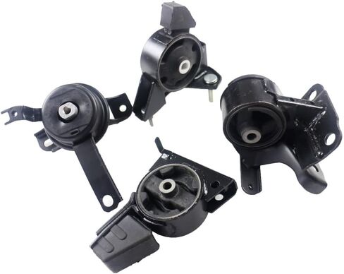 مجموعة حامل ناقل الحركة لمحرك المحرك 4 قطع متوافقة مع Toyota Corolla 1.8L 3 SPD Automatic 1998 1999 2001 2002 استبدال A7256 A7243 A7254 A7258 in Saudi Arabia