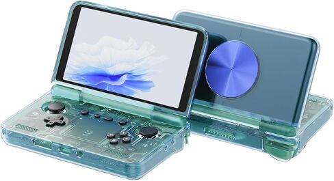 حافظة واقية لوحدة التحكم في الألعاب Retroid Pocket Flip 2 Retro، غطاء شفاف من مادة TPU متوافق مع Retroid Pocket Flip 2، غطاء وحدة تحكم الألعاب مقاوم للصدمات والسقوط (شفاف) in Kuwait