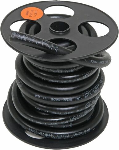 Dayco 80064 Fuel Hose, ID 3/8 In, OD 0.62 In, Black in Saudi Arabia
