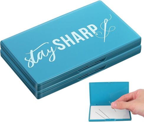 NUOBESTY Sewing Needle Case, 2pcs Magnetic Needle Holder Magnetic Pin Holder Sewing Storage Box for Knitting Pin, DIY Tool Organizer (Green) in Saudi Arabia