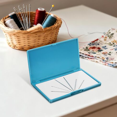 NUOBESTY Sewing Needle Case, 2pcs Magnetic Needle Holder Magnetic Pin Holder Sewing Storage Box for Knitting Pin, DIY Tool Organizer (Green) in Saudi Arabia