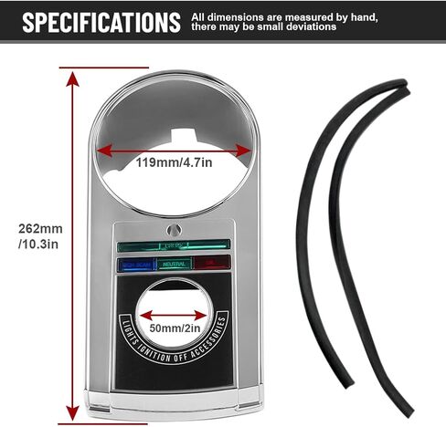 FSFY Motorcycl Chrome Speedometer Dash Panel Speedo Cover Housing Kit for Harley-DAVIDSON for Softail 91&93-; Heritage for Softail for Fatboy for Softail Springer 91-; Bad Boy in Saudi Arabia