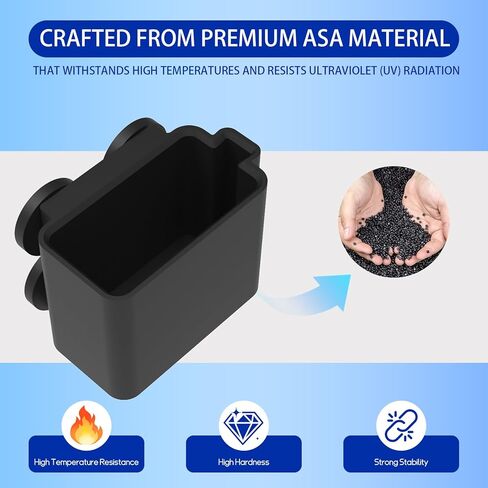 موديل جديد 2025، حامل زجاجة مغناطيسي مقاوم للحرارة 300 درجة فهرنهايت للقطات الساخنة ديزل 16 أونصة - 88 رطل تثبيت فائق، حامل عالي التحمل مقاوم للانسكاب (أسود) in Kuwait